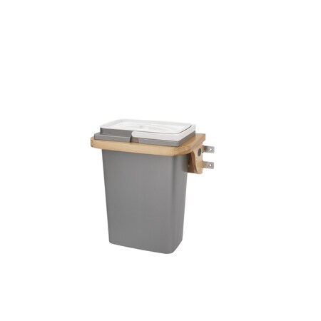 Rev-A-Shelf Wood Vanity Cabinet Door Mount Waste Container